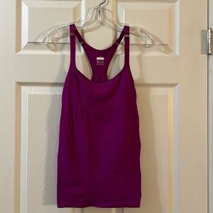 Nike FIT DRY (S) fuchsia athletic tank top.